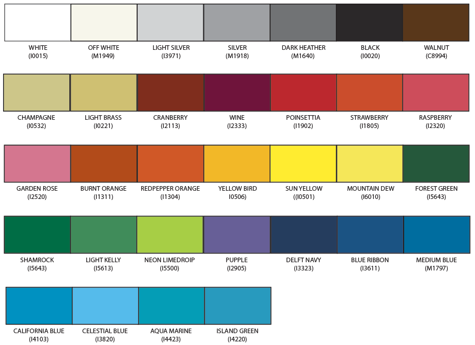 THREAD COLORS