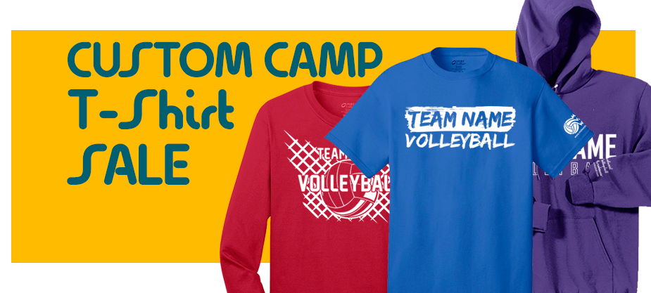 Custom Volleyball T-Shirts | Midwest Volleyball Warehouse