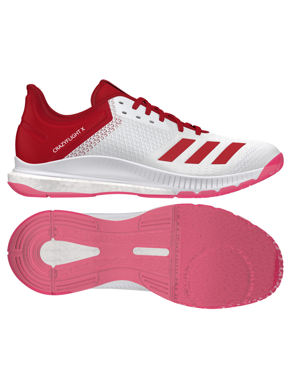 adidas crazyflight white