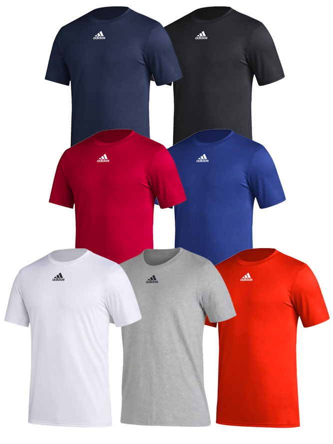 ADIDAS MENS SS PREGAME BOS TEE | Midwest Volleyball Warehouse