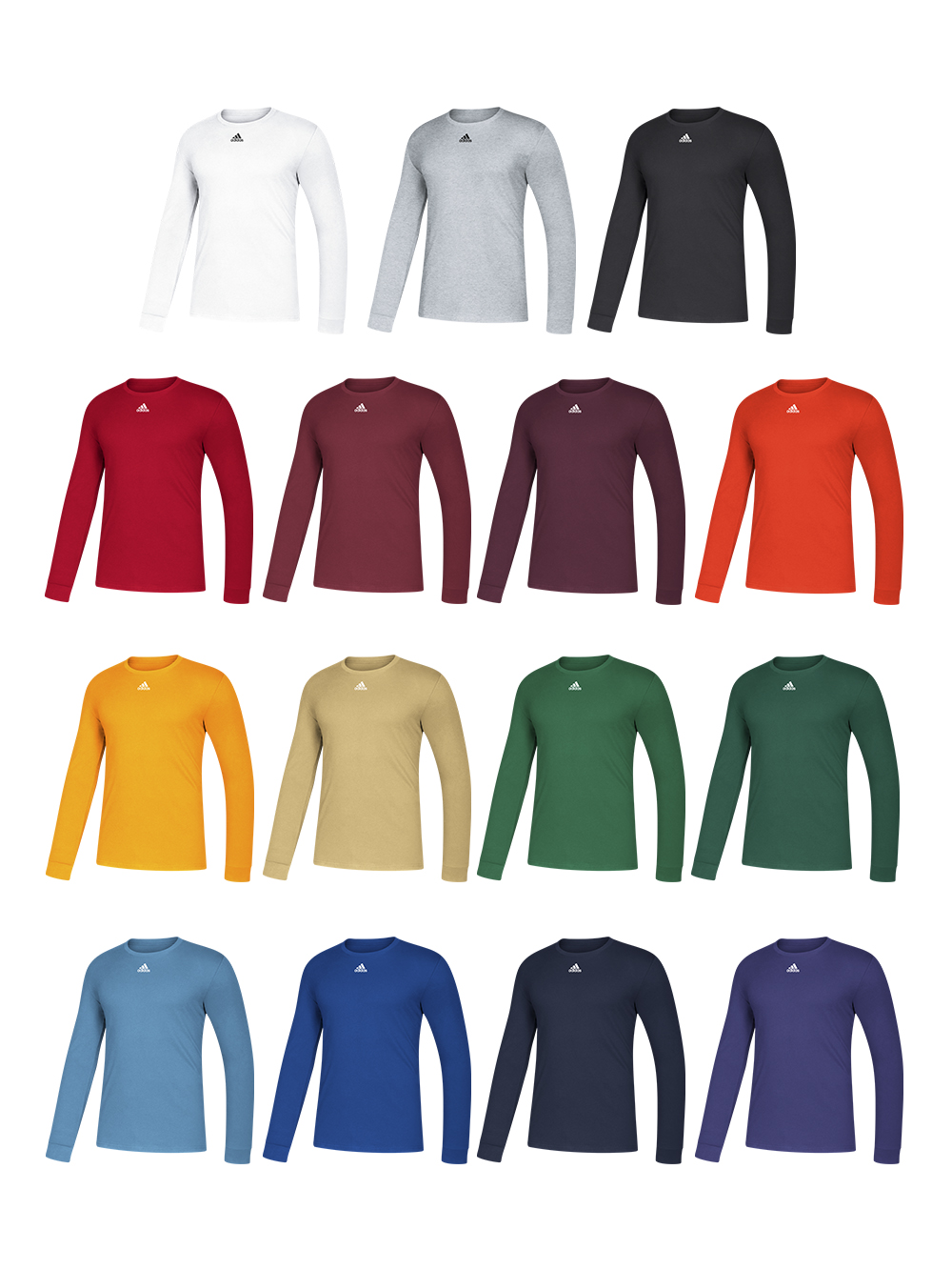 adidas mens amplifier long sleeve tee
