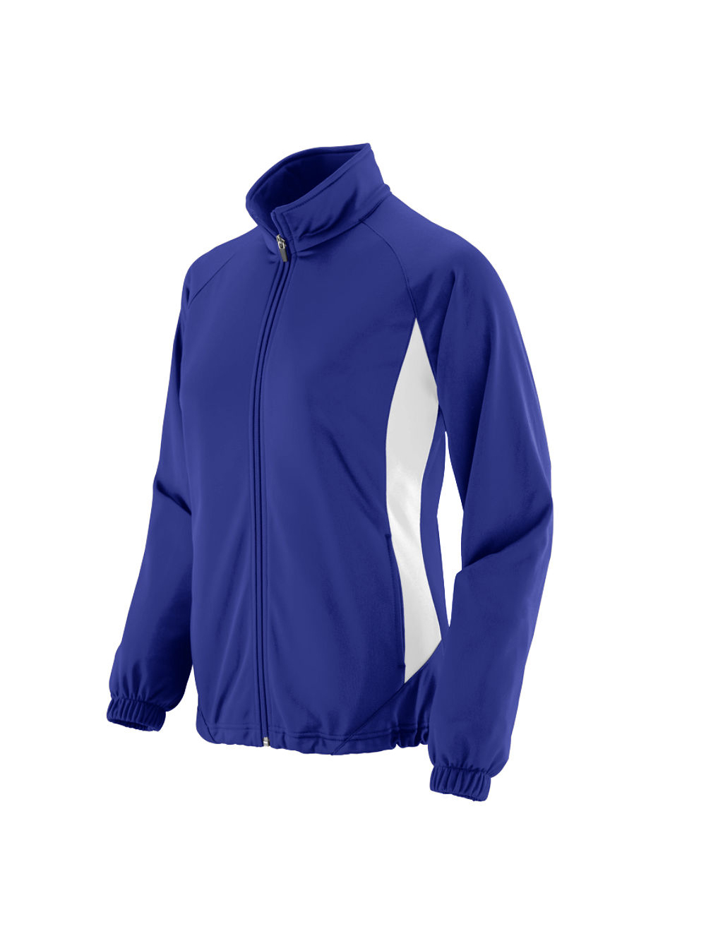 Augusta Womens Medalist Jacket Purple/White Midwest Volleyball