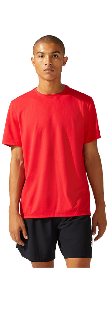 Mens Asics Short Sleeve Ready Set Shirt | Midwest Volleyball