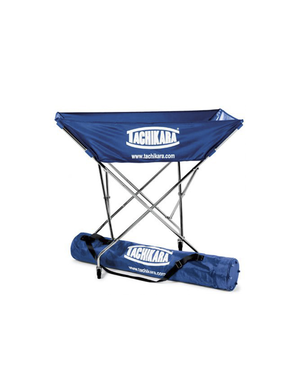Tachikara Collapsible Hammock Ball Cart Midwest Volleyball Warehouse
