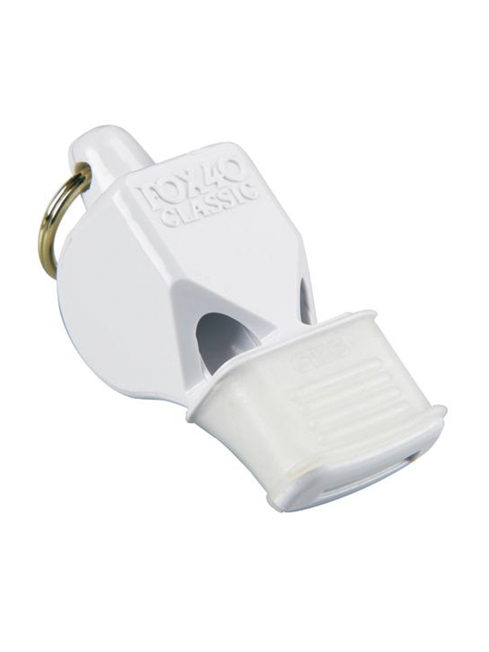 Cushioned Fox 40 Whistle - White