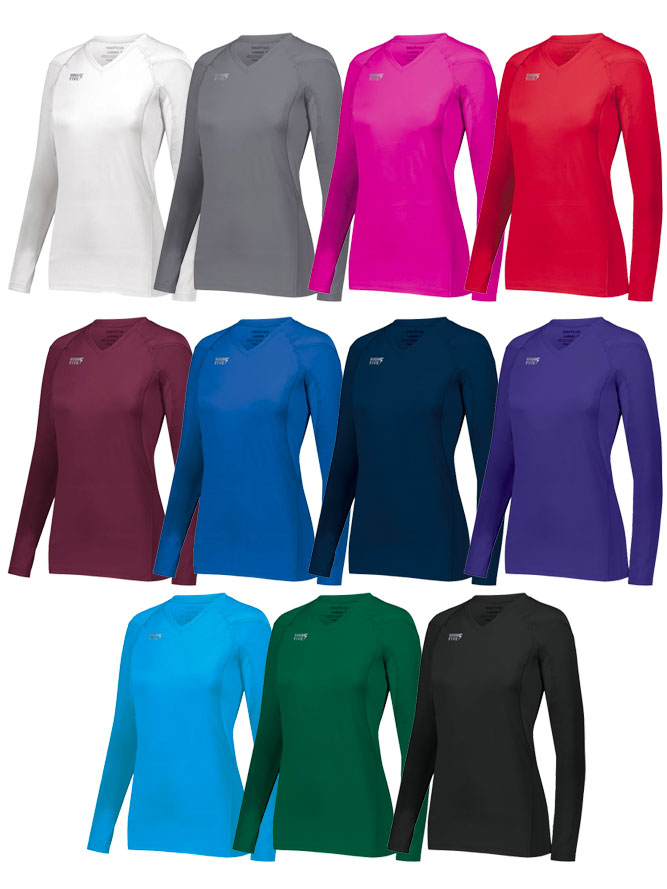 High Five Women s Long Sleeve Truhit Jersey Midwest Volleyball