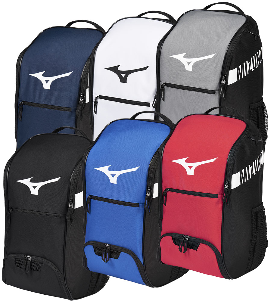Black & Red Details about   Men/Women Mizuno backpack Schoolbag Multi-pocket Large Capacity 