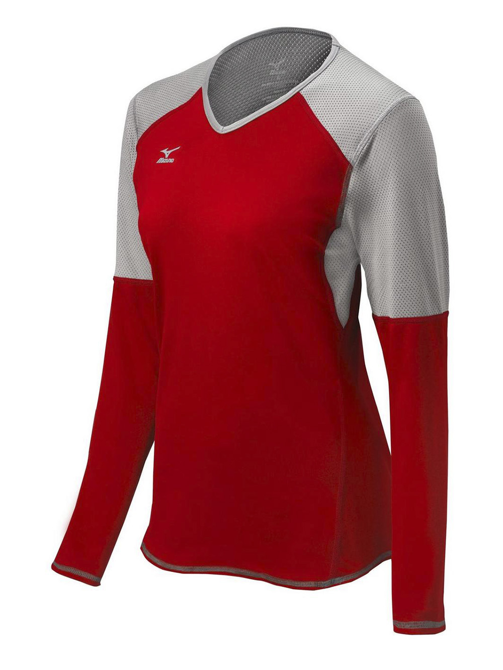 red and grey jersey