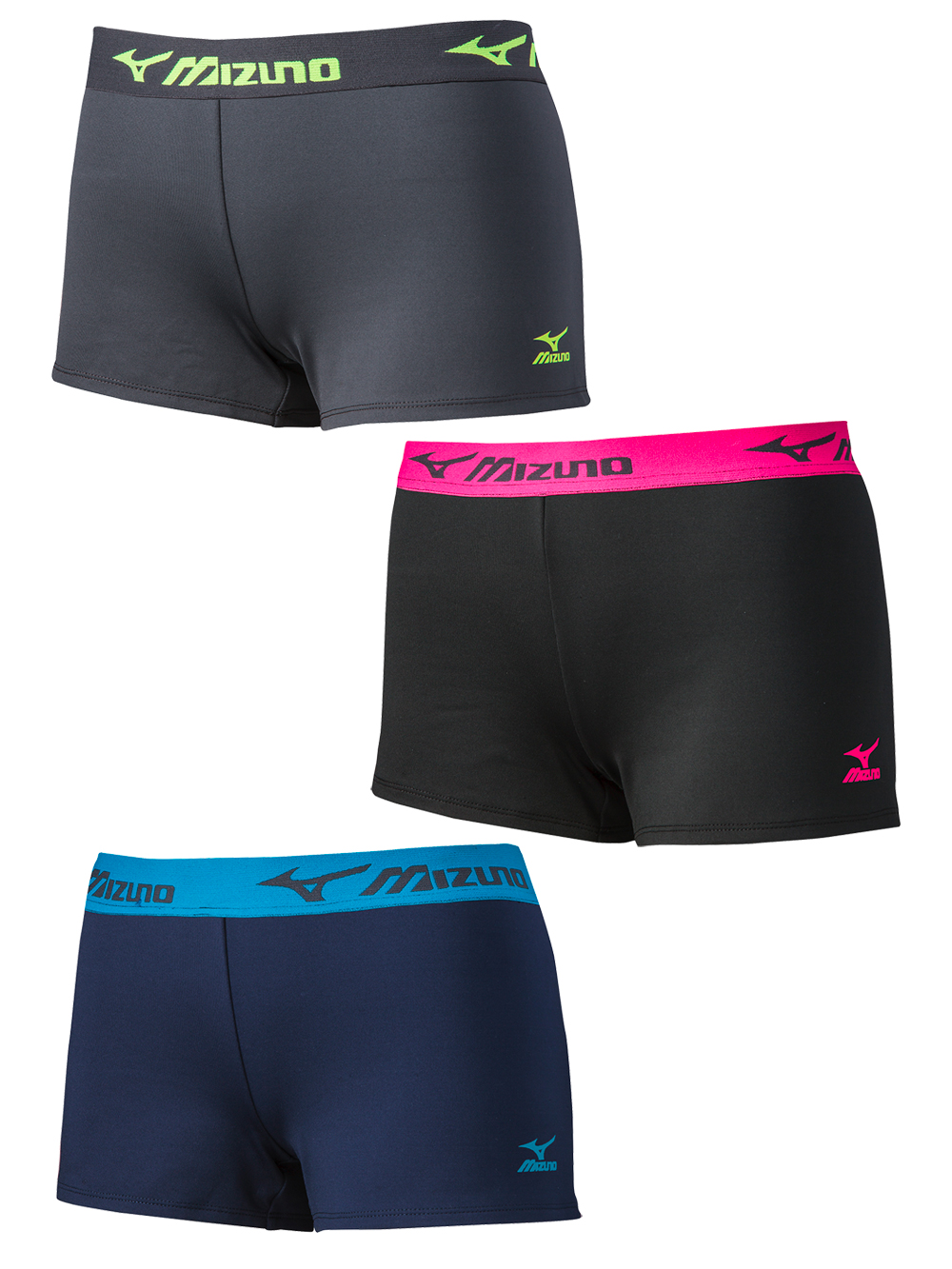 mizuno navy volleyball spandex