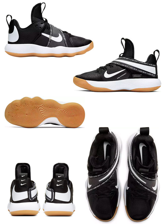 Volleyball shoes nike black hotsell