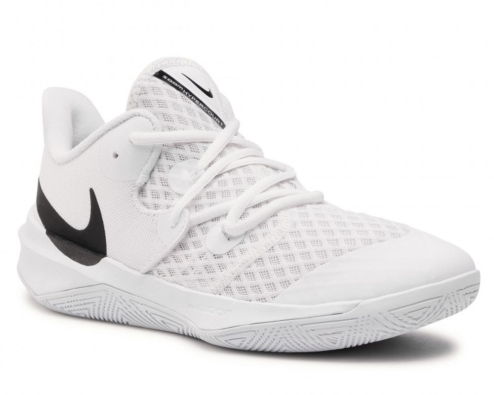 Black and white volleyball hot sale shoes