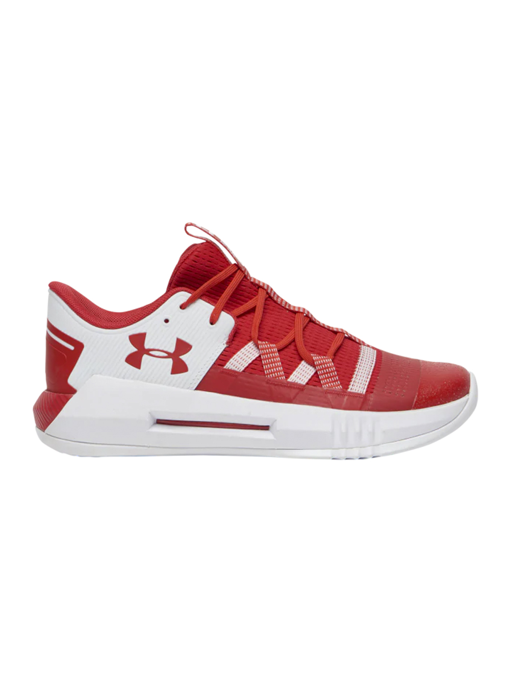 red white blue under armour shoes