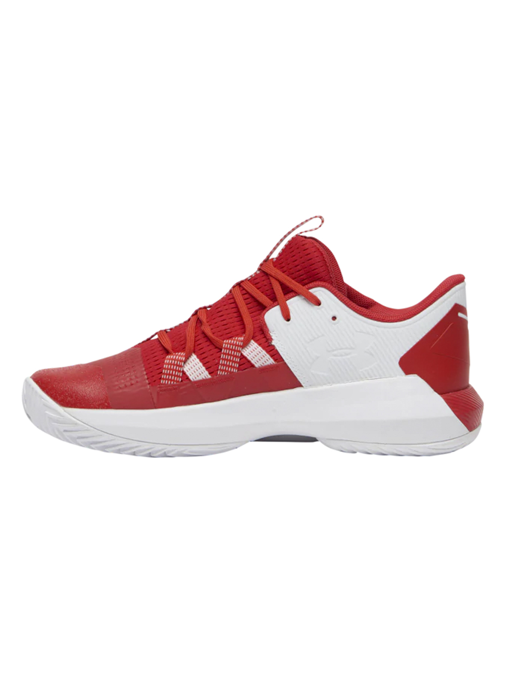 Under Armour Block City 2 Shoes Red White Midwest Volleyball