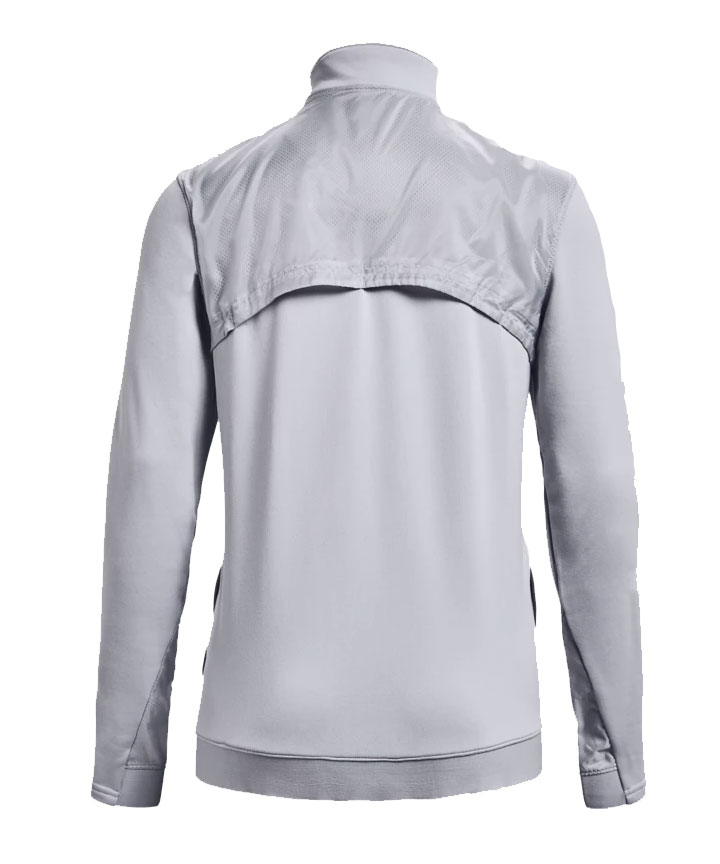 Under Armour Womens Tech V-Neck - M - Carbon Heather/Metallic Silver  1255839-090-SLVR-M - Jacob Time Inc