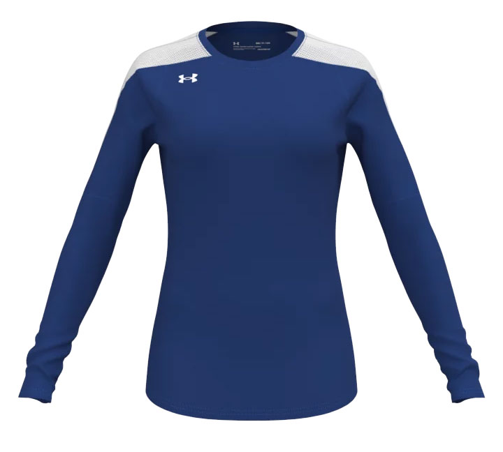 Under Armour Endless Power Long Sleeve Jersey - Columbia Blue/White