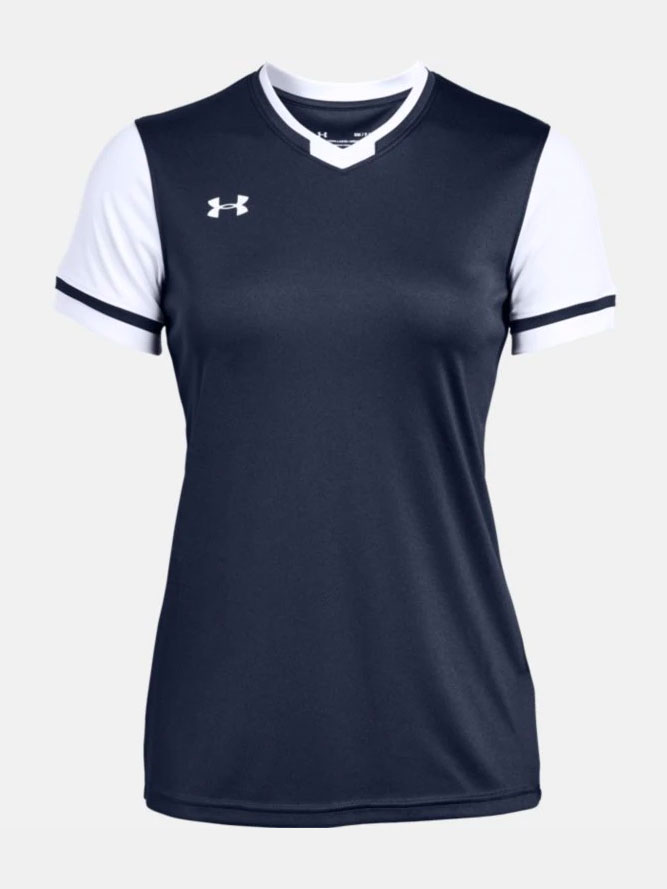 UA Women's Maquina Short Sleeve Jersey | Midwest Volleyball Warehouse