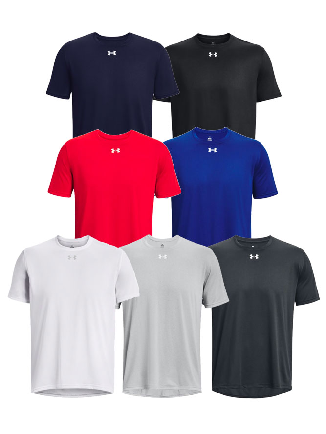 UNDER ARMOUR TEAM TECH MENS SHORT SLEEVE T-SHIRT