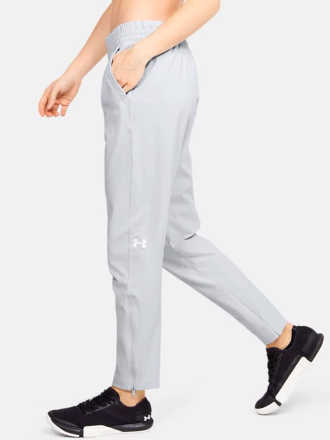 under armour woven pants grey