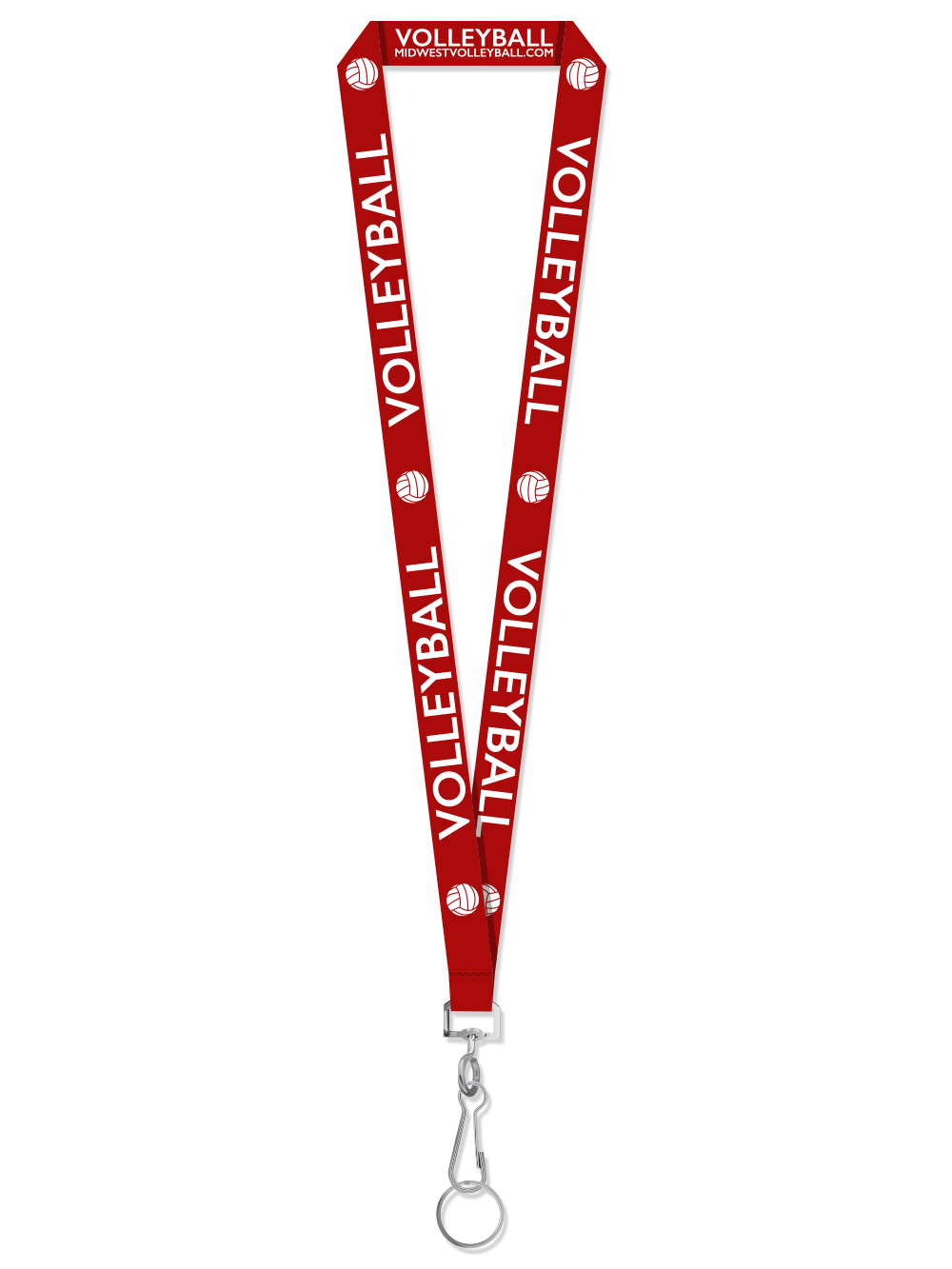 Amscan 397362 Volleyball Key Strap Lanyard Favors 8 Piece Multi