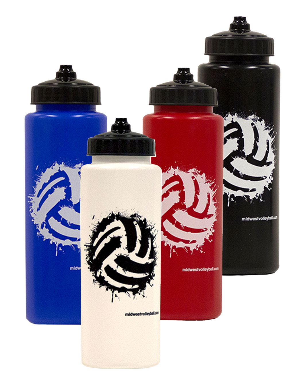 32 Oz. MWV Sport Water Bottle w/Mighty Shot Valve