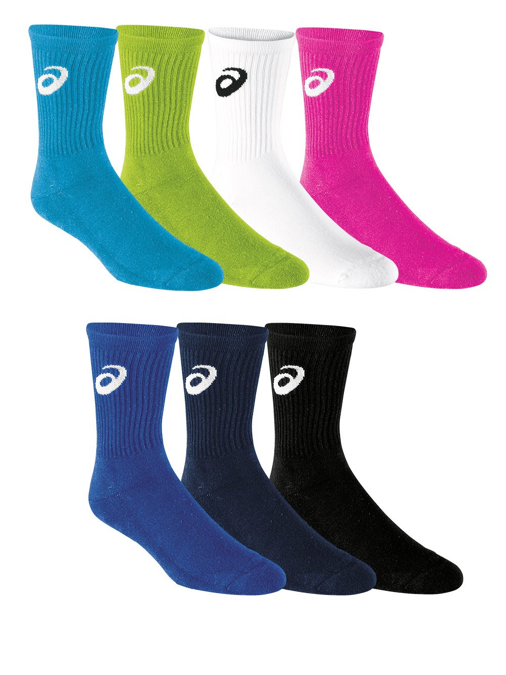 asics team crew socks