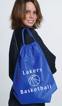Custom Basketball Nylon Sling Pack