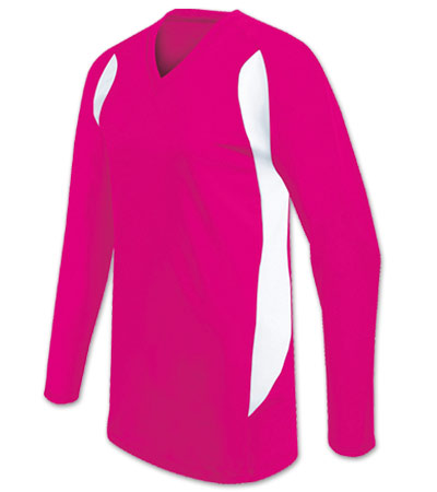 High Five Vortex Jersey - Pink | Midwest Volleyball Warehouse