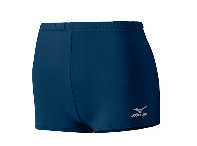 Mizuno Women CORE LOW RIDER Short - Navy | Midwest Volleyball Warehouse