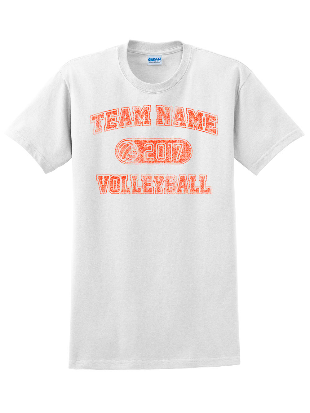 Official Camp Jersey - Orange - Custom Name and #