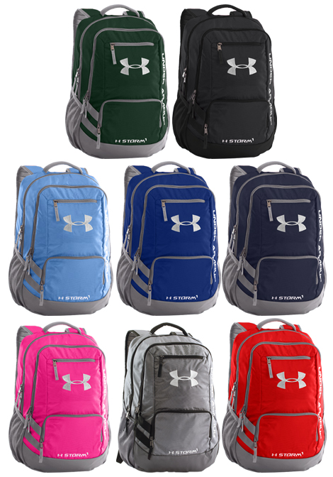 ua hustle 2 storm backpack
